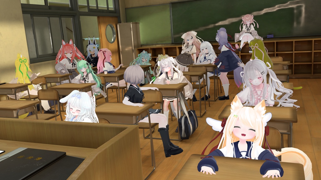 【33アバター対応】カプチーノ学園 Summer