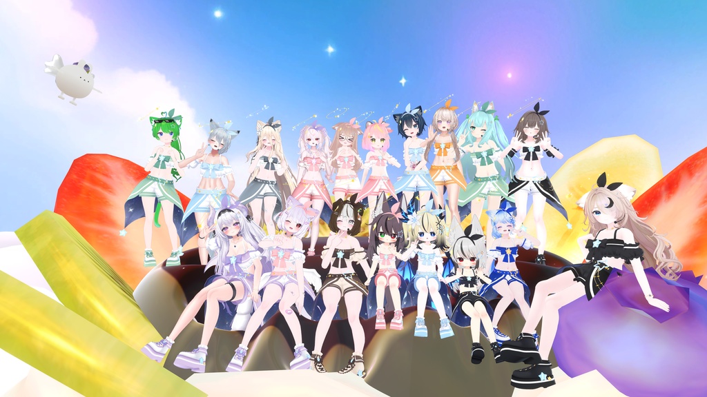 【33アバター対応】アイドルType Illumina