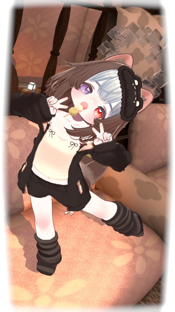 【33アバター対応】ねむねむくまさんるーむうぇあ【発売記念セール中】