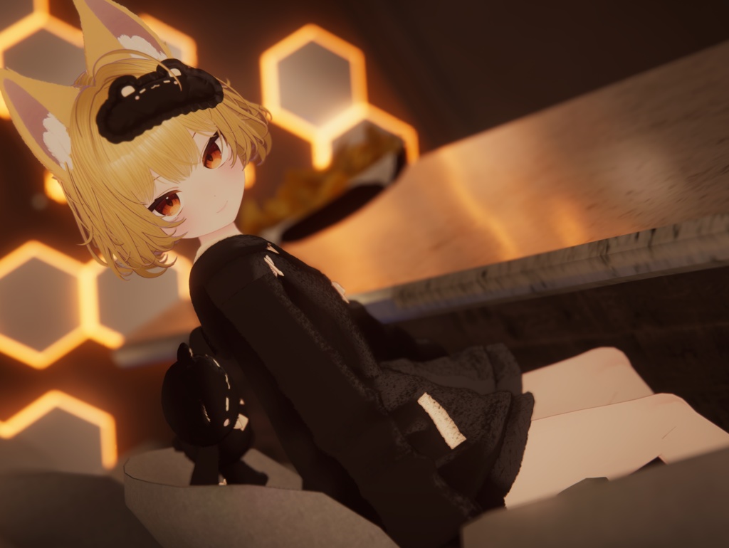 【33アバター対応】ねむねむくまさんるーむうぇあ【発売記念セール中】