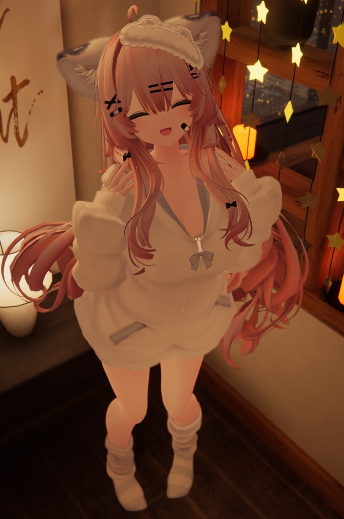 【33アバター対応】ねむねむくまさんるーむうぇあ【発売記念セール中】