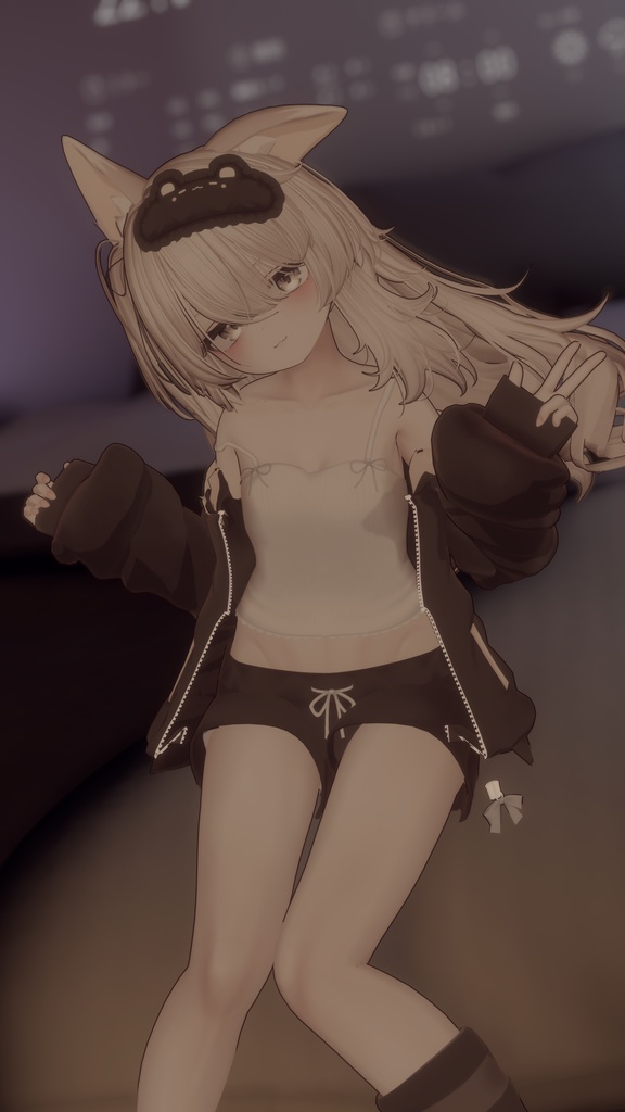 【33アバター対応】ねむねむくまさんるーむうぇあ【発売記念セール中】