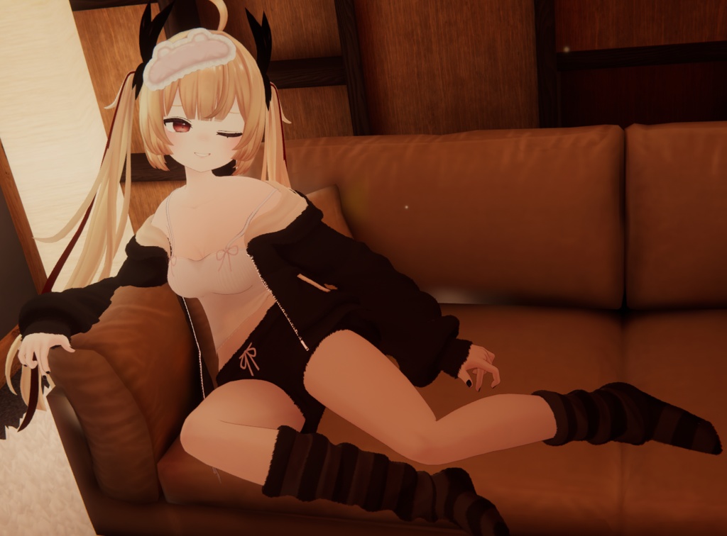 【33アバター対応】ねむねむくまさんるーむうぇあ【発売記念セール中】