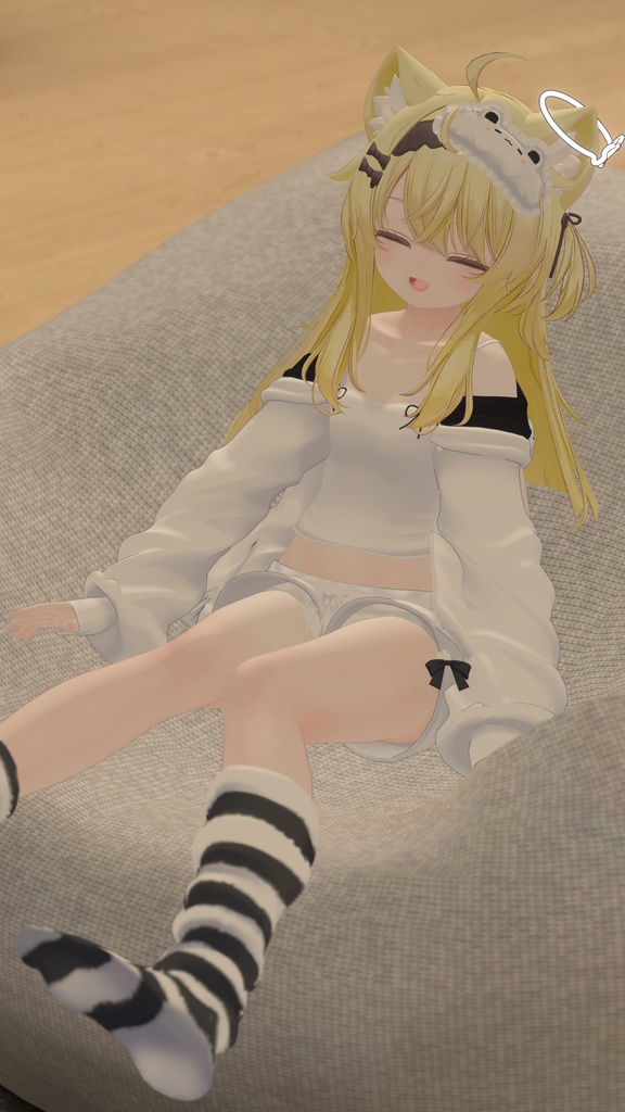 【33アバター対応】ねむねむくまさんるーむうぇあ【発売記念セール中】