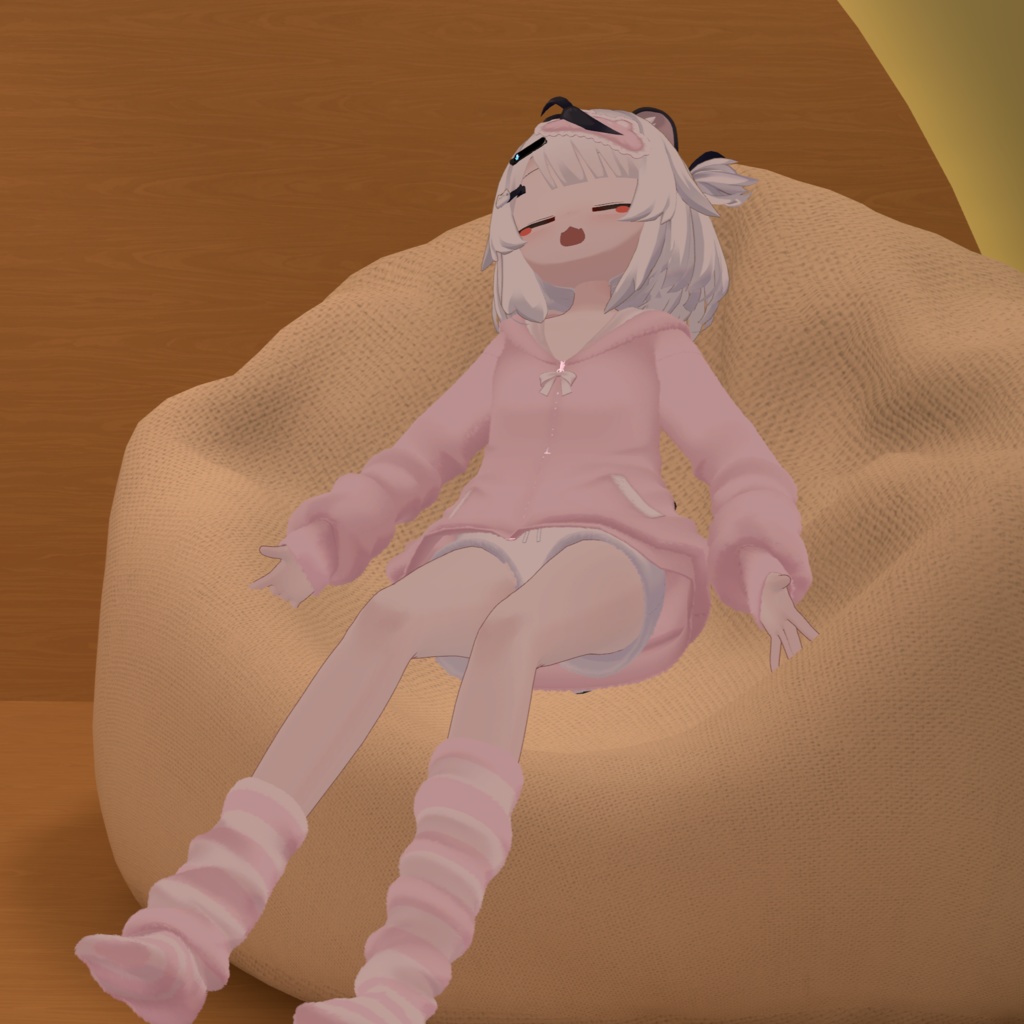 【33アバター対応】ねむねむくまさんるーむうぇあ【発売記念セール中】