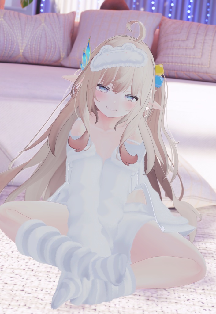 【33アバター対応】ねむねむくまさんるーむうぇあ【発売記念セール中】