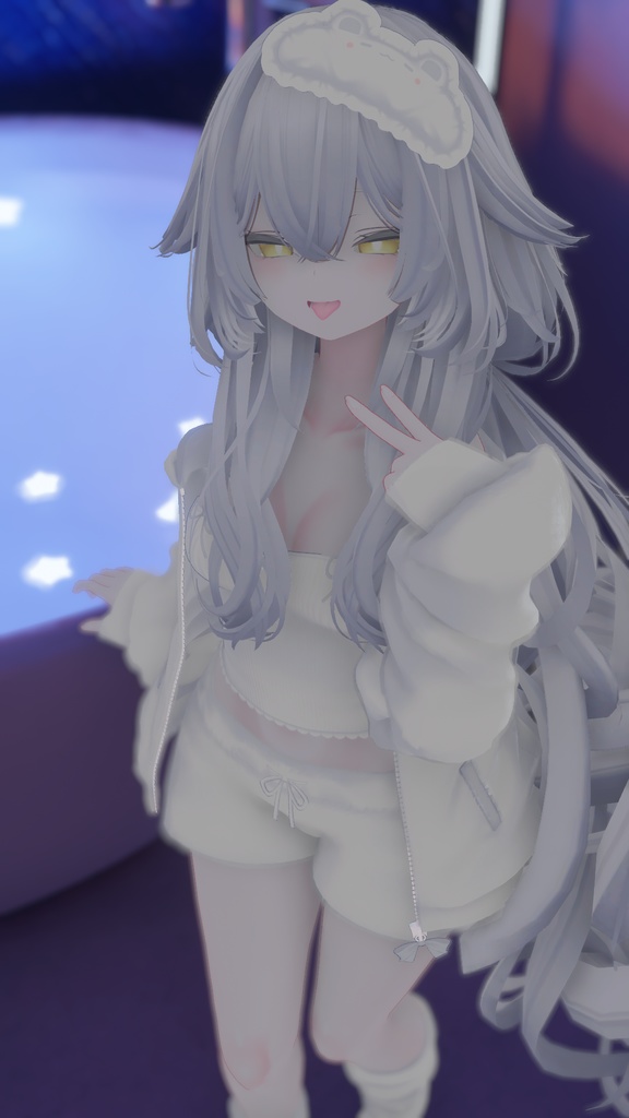 【33アバター対応】ねむねむくまさんるーむうぇあ【発売記念セール中】