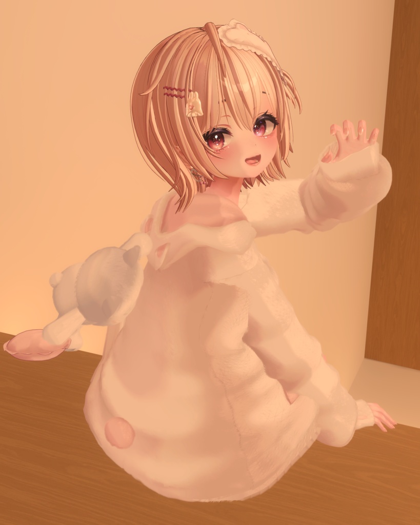 【33アバター対応】ねむねむくまさんるーむうぇあ【発売記念セール中】