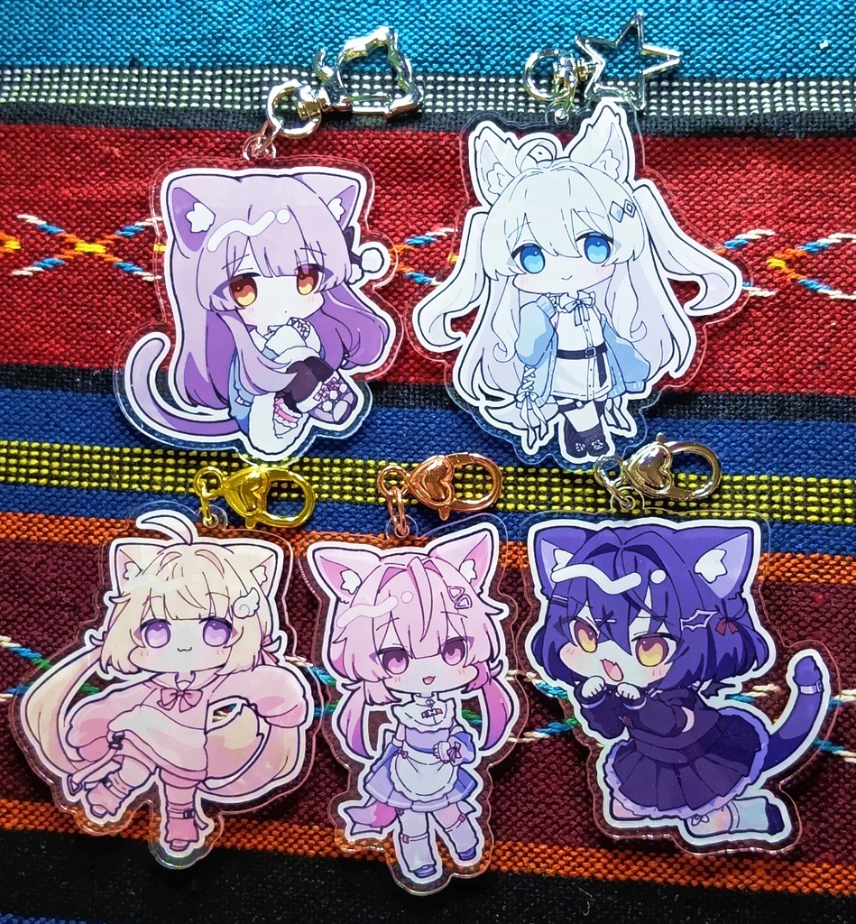 アバターアクリルキーホルダー