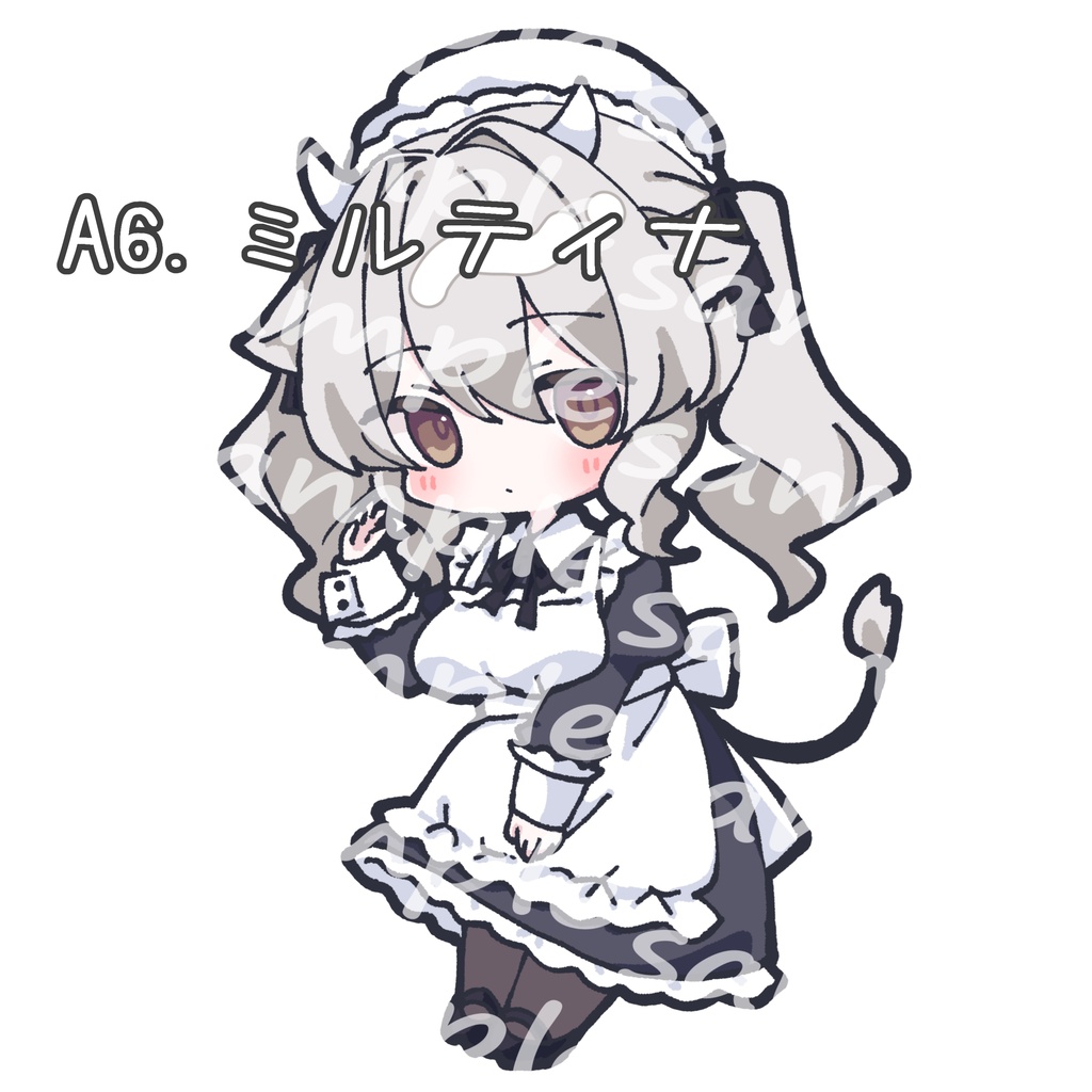 【VRC】アバターアクリルキーホルダー