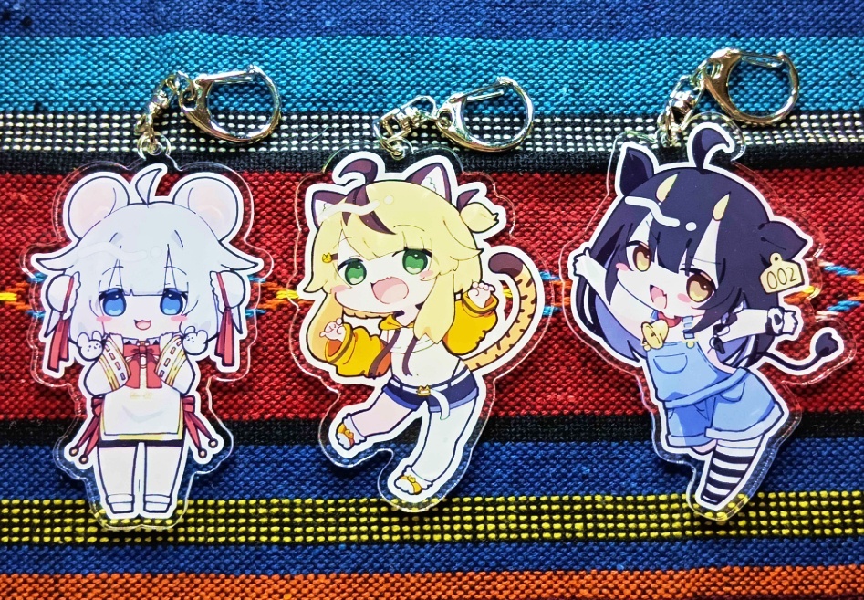 アバターアクリルキーホルダー
