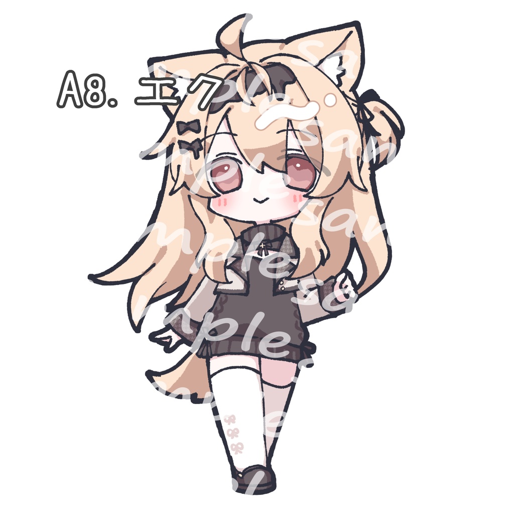 【VRC】アバターアクリルキーホルダー