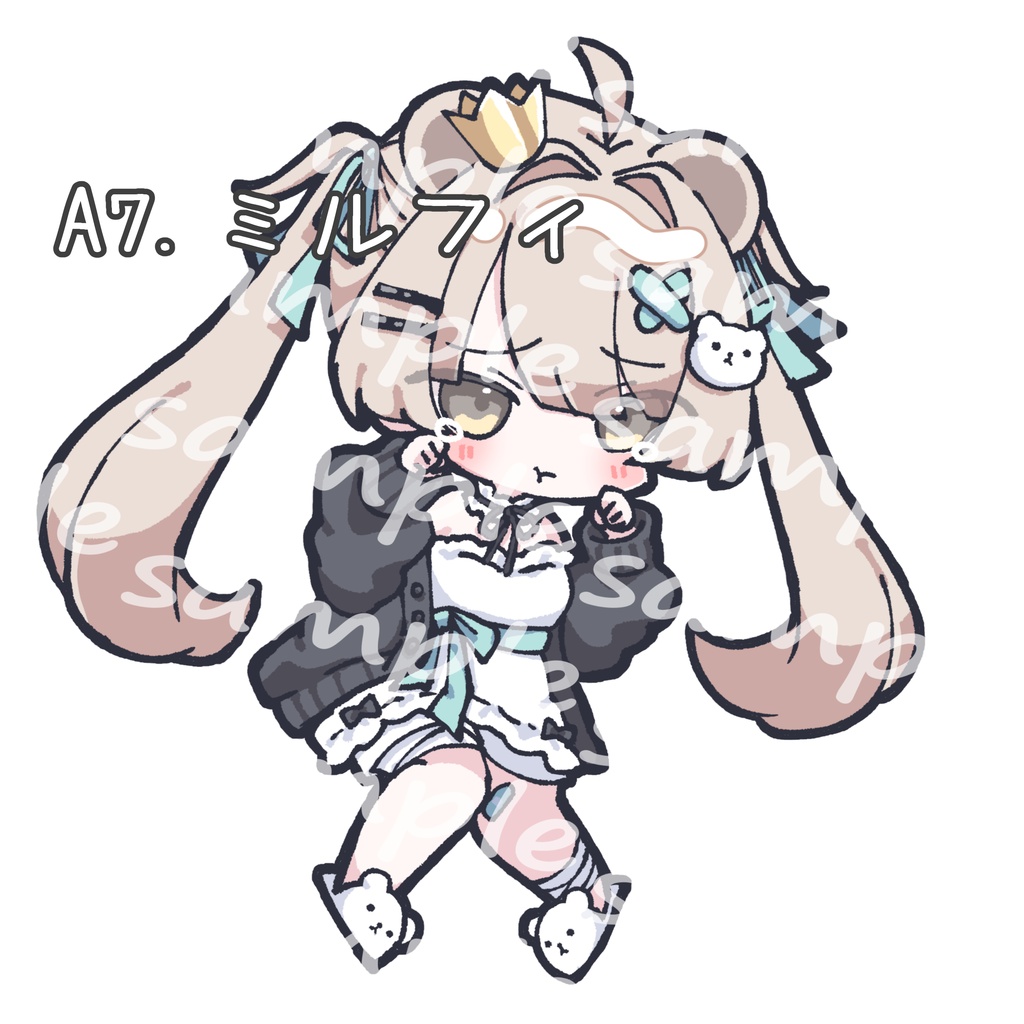【VRC】アバターアクリルキーホルダー