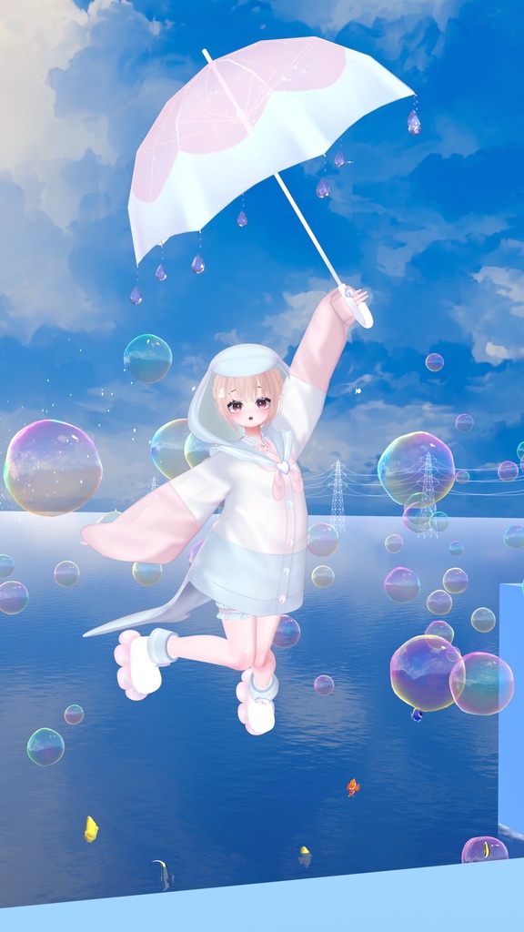 【36アバター対応】いるかドロップ【🎉発売記念セール中🎉】