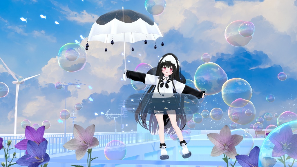 【36アバター対応】いるかドロップ【🎉発売記念セール中🎉】