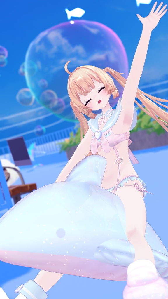 【36アバター対応】いるかドロップ【🎉発売記念セール中🎉】