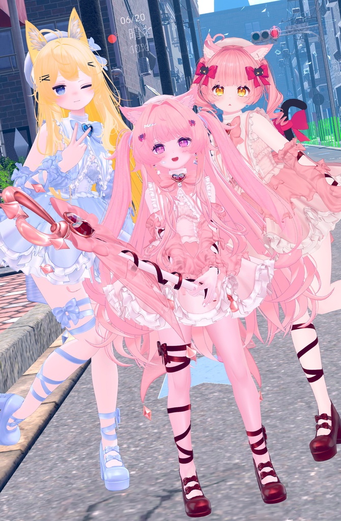 【37アバター対応】魔法少女プリズムリボン【🎉発売記念セール中🎉】