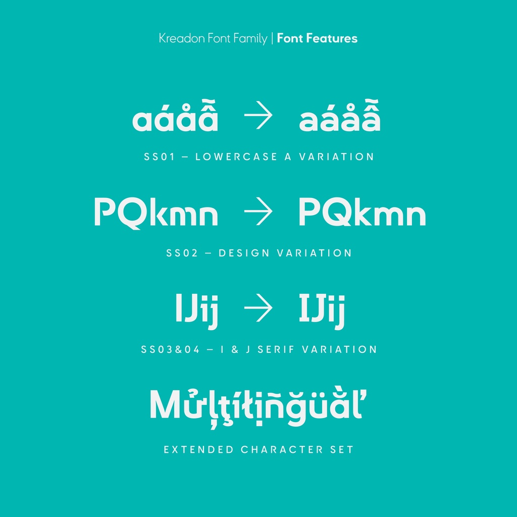 【フリーフォント】Kreadon