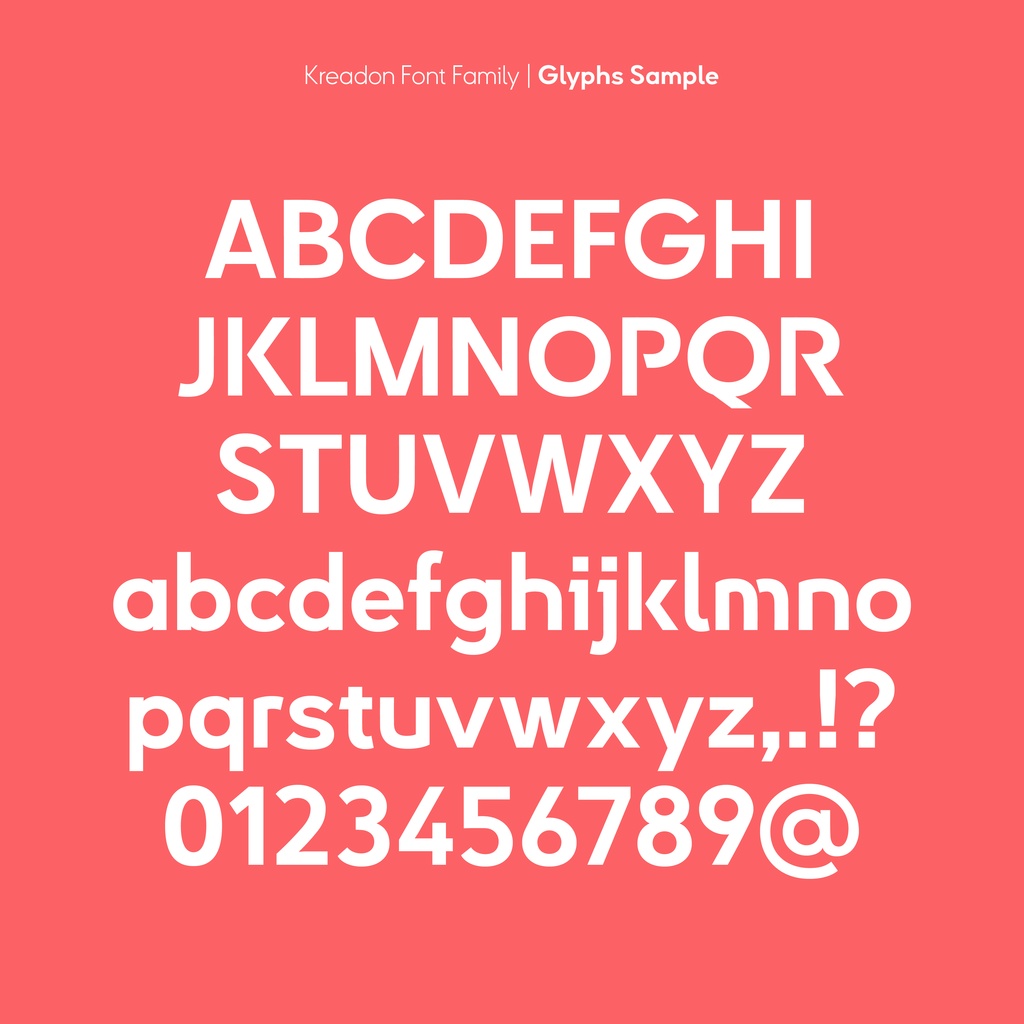 【フリーフォント】Kreadon