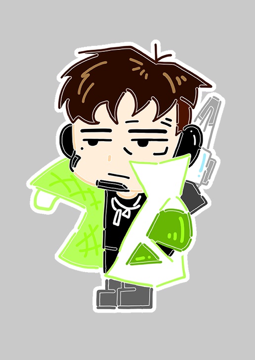 クリプト　アクリルキーホルダー