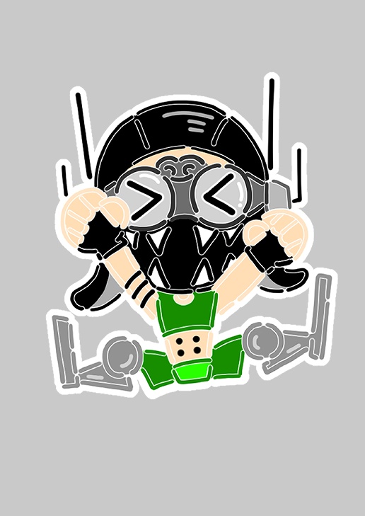 オクタン　アクリルキーホルダー