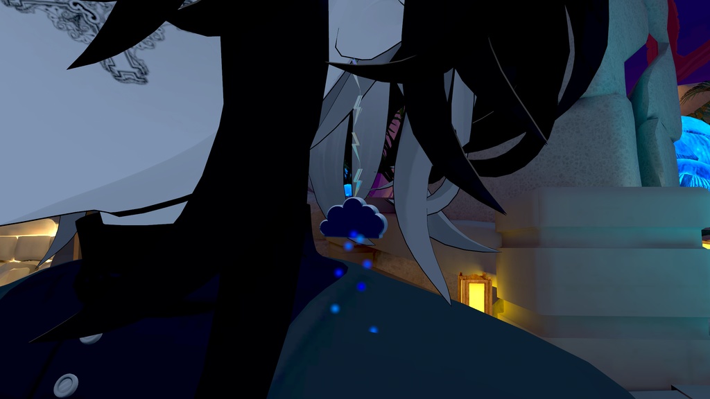 雨模様なイヤリング