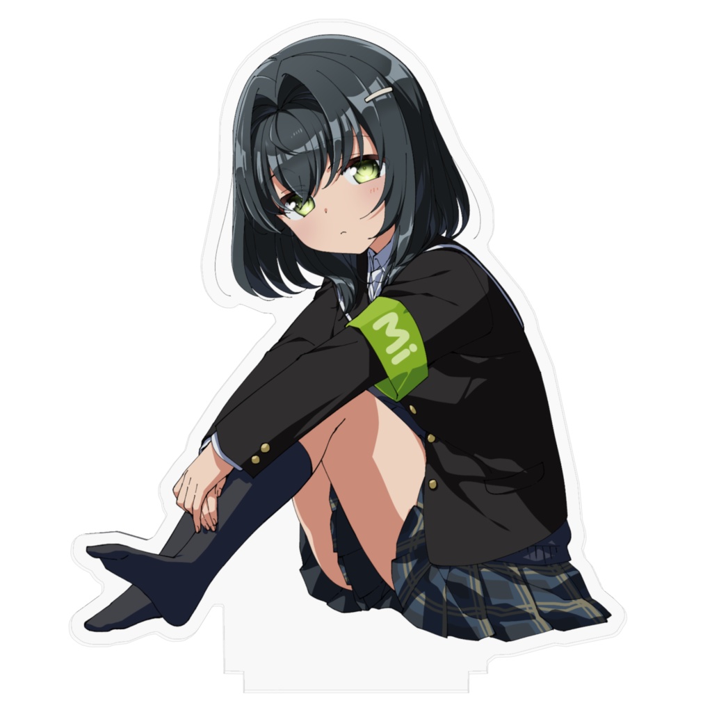 体育座りしゅいろさんアクリルフィギュア