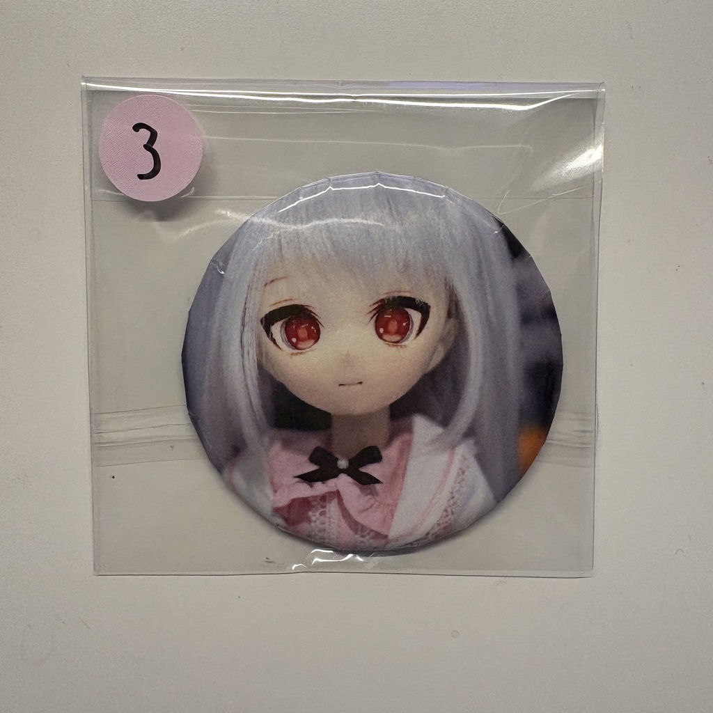 ガーベラちゃん缶バッジ