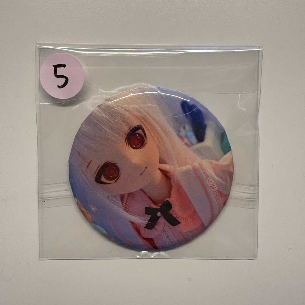 ガーベラちゃん缶バッジ