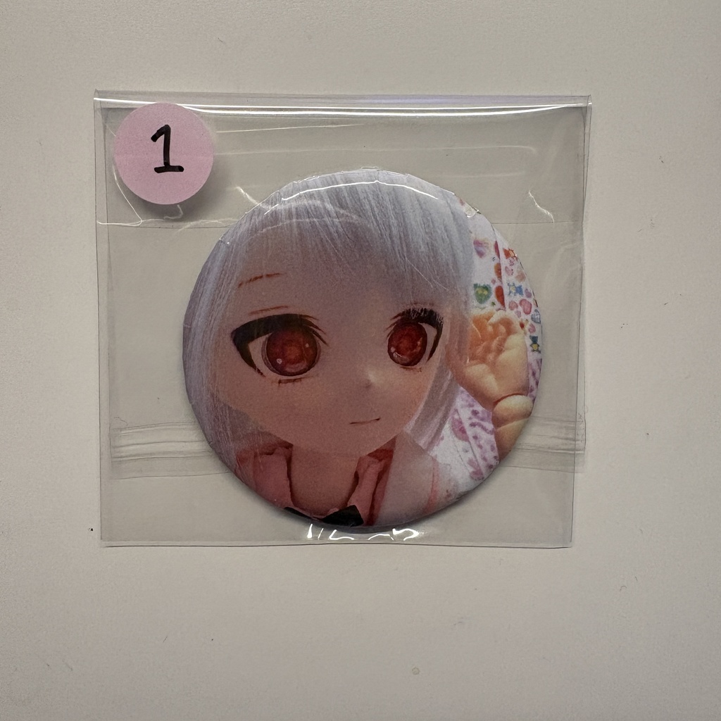 ガーベラちゃん缶バッジ