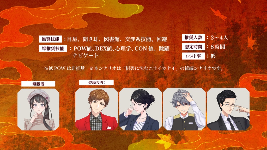 【CoC6】巡る正邪の仔【SPLL:E195879】