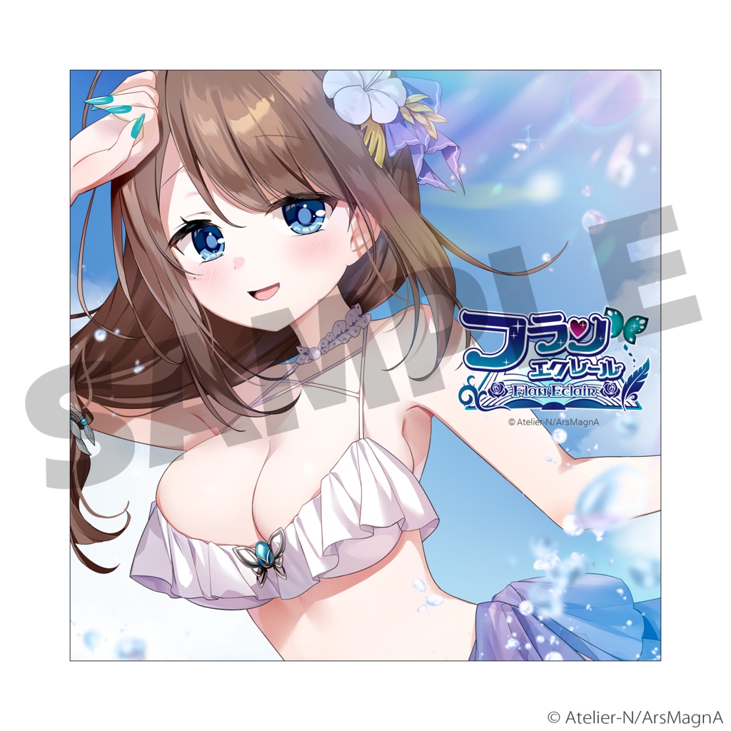 ハンカチタオル : フラン・エクレール (水着Ver.)