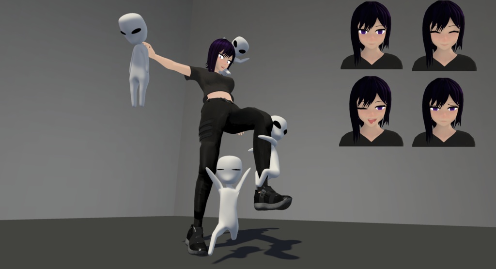 Violet - 3Dモデル