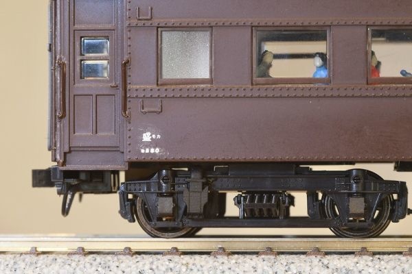 K社 HO 35系客車用トイレ流し管5ヶセット(斜めカット)(3Dプリント、パーツ)