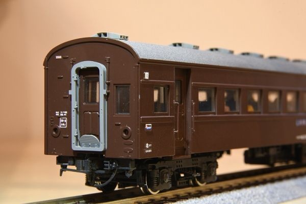 K社 HO 旧型客車用ホロ2ヶセット(渡り板:30度倒れ)