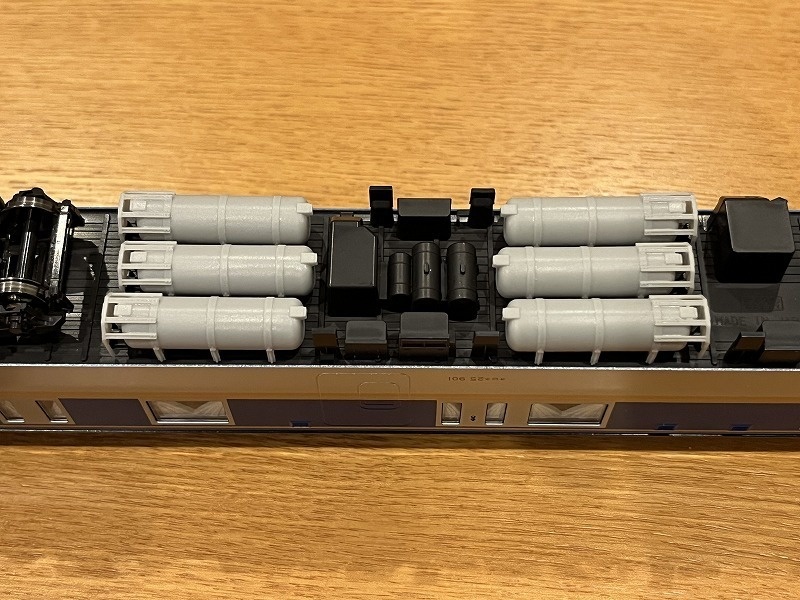 K社 HO 24系夢空間用耐雪カバー付き水タンク1式(タンクは計10ヶ)