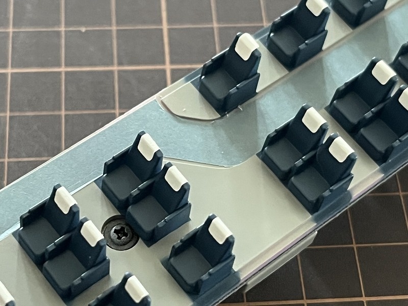 トラム社 HO ユーロライナー内装シール(登場時)とカーテン、枕カバーシール