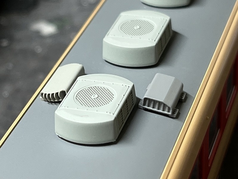 K社 HO キハ58用角型ベンチレータ