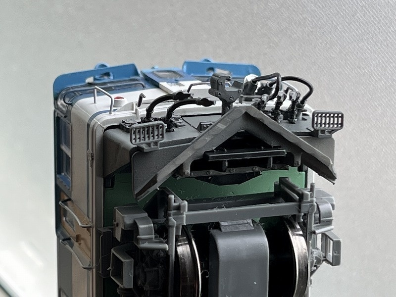 T社 HO EF641000スカート羽根付きスノープロウ(1両分)