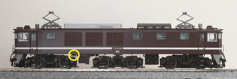 T社 HO EF641000/EF81手歯止め(5両分)