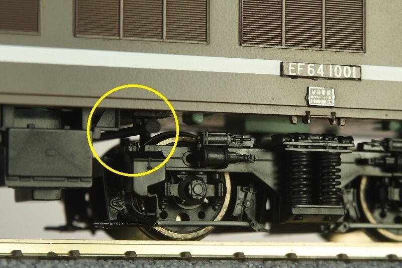 T社 HO EF641000/EF81手歯止め(5両分)