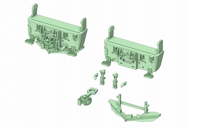 T社 HO EF81双頭スカート