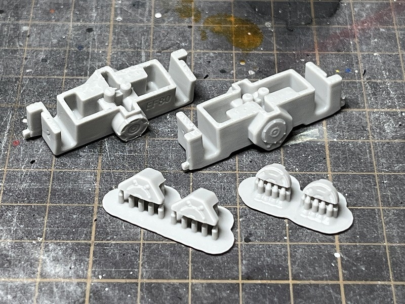 トラム社 HO EF80モーターカバー