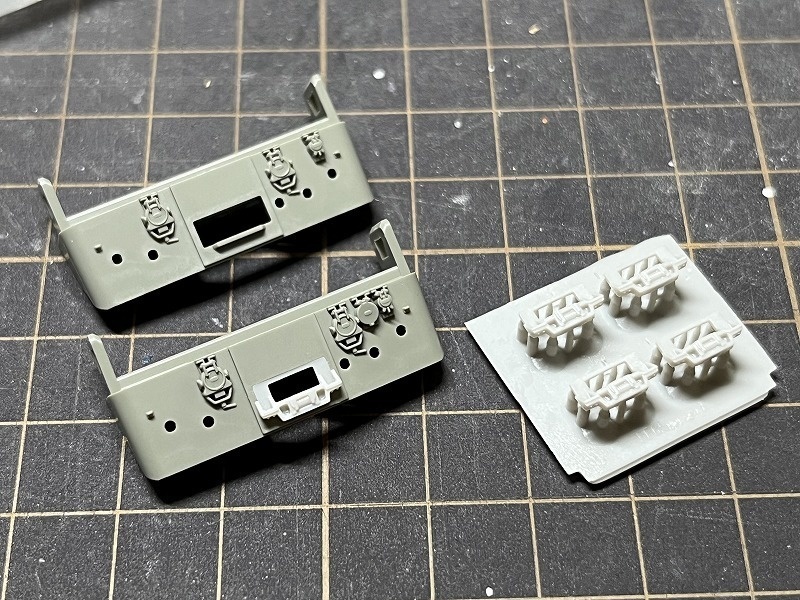 K社 HO EF65 連結器胴受け(3両分)