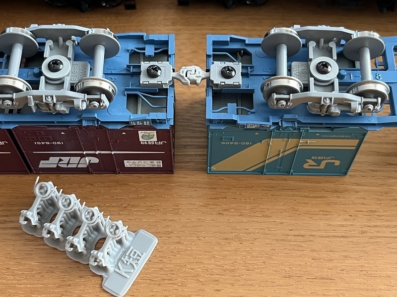 K社 HO コキ向け(自連ダミーカプラー鑛)