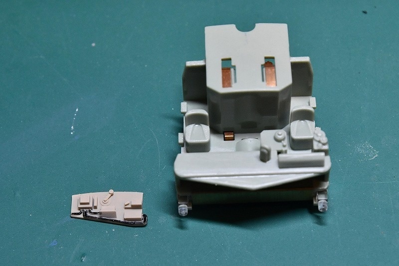 T社 HO EF66向け運転台再現パーツ2両分