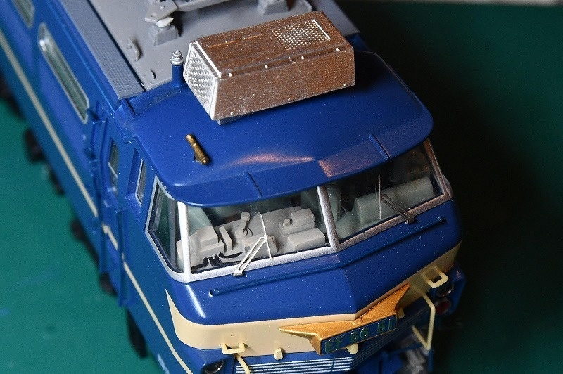 T社 HO EF66向け運転台再現パーツ2両分