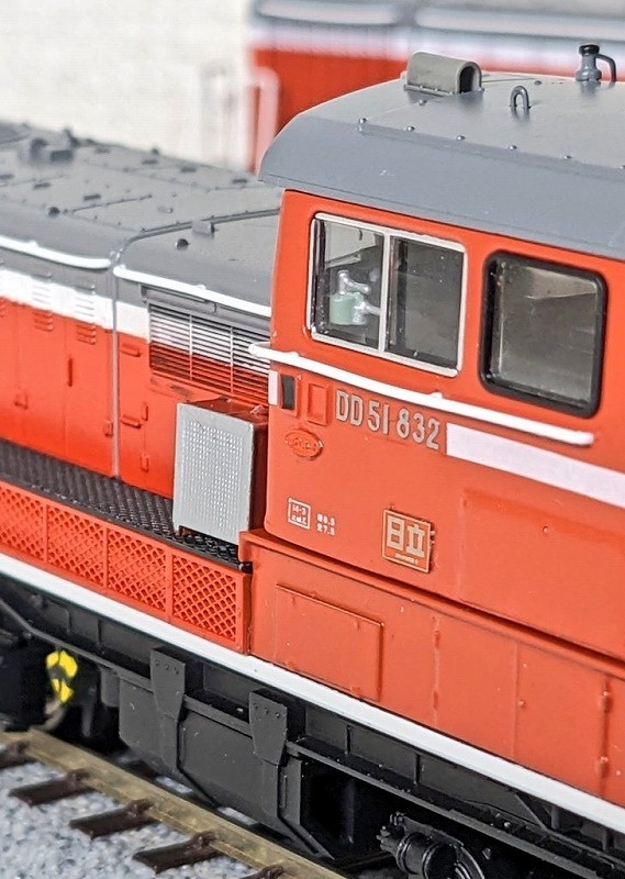 K社 HO DD51向け 運転台再現パーツ1両分