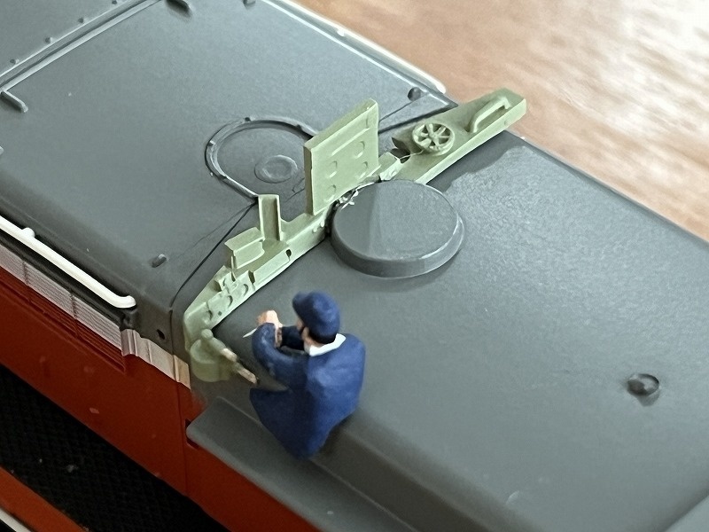 K社 HO DD51向け 運転台再現パーツ1両分