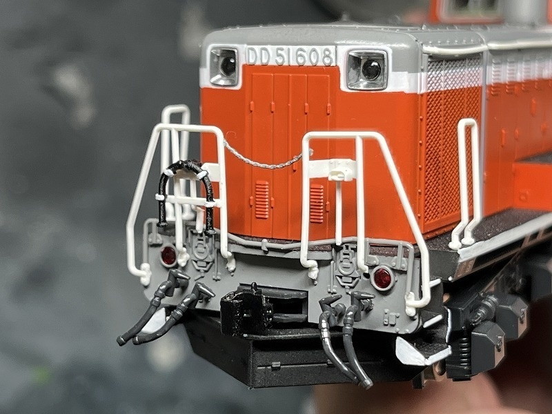 K社 HO DD51向け 前面チェーン2両分